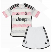 Juventus Udebane Trøje Børn 2023-24 Kortærmet (+ Korte bukser)